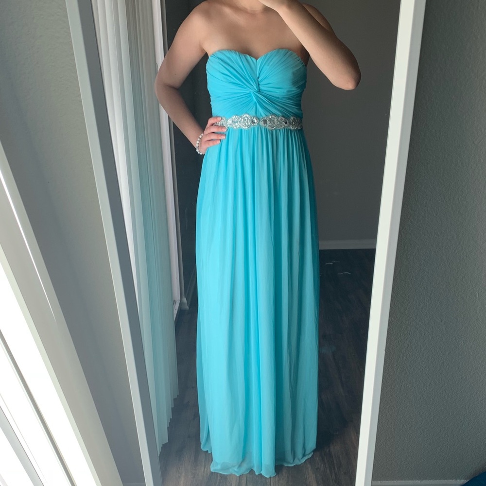 Tiffany Blue Gown